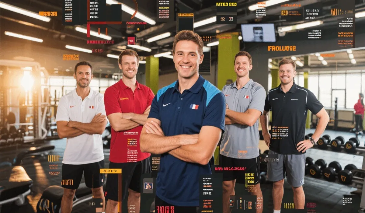 教练与专家团队合影示意